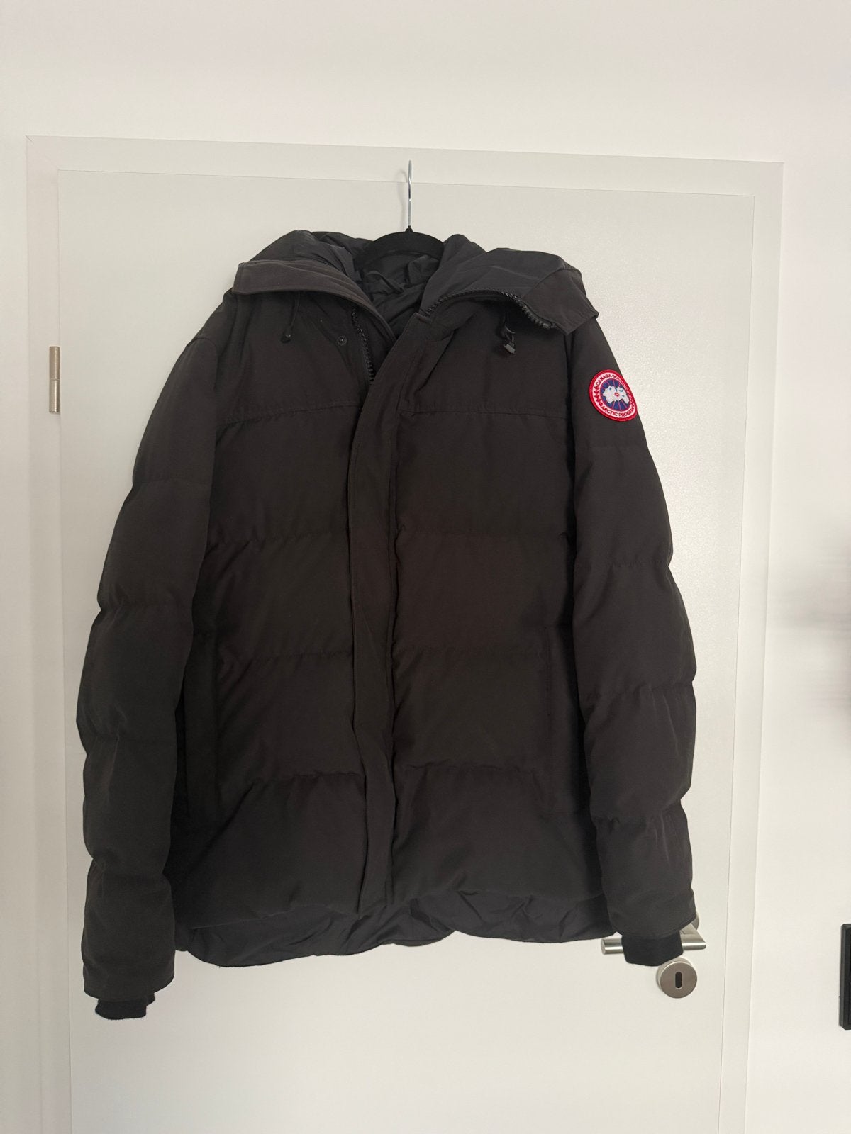 Canada Goose Puffer Jas Zwart - Maat XL, Ophalen, Zo goed als nieuw, Maat 56/58 (XL), Zwart