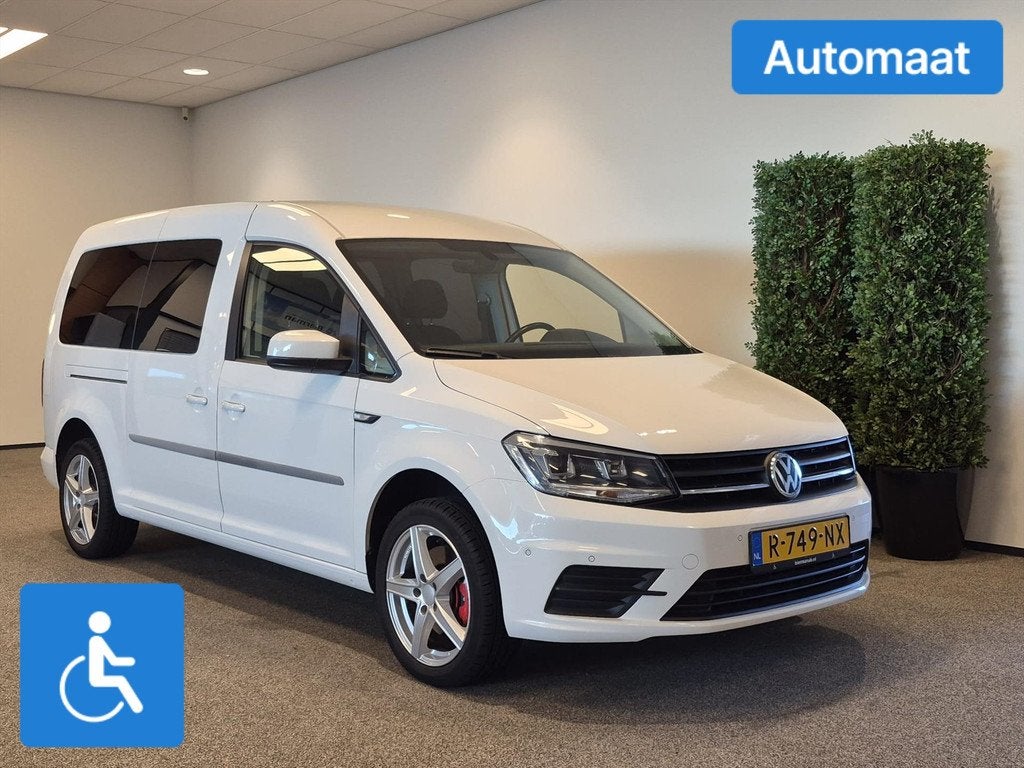 Volkswagen Caddy Maxi Rolstoelauto Automaat 5+1 (150cm lang, 12 maanden, Stof, Gebruikt, Euro 6