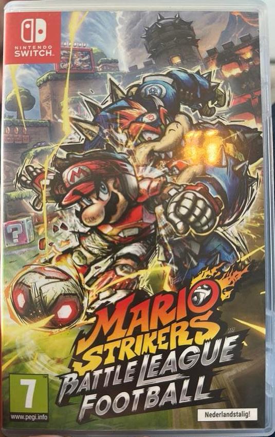 Mario strikers battle league footbal // nintendo switch, Ophalen of Verzenden, Zo goed als nieuw, 3 spelers of meer, Sport