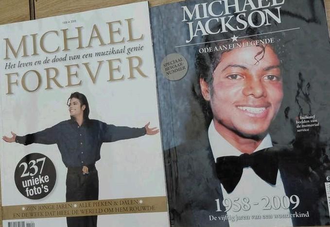 Michael Jackson Tijdschriften - 2 Speciale Uitgaven, Ophalen of Verzenden, Gebruikt, Boek, Tijdschrift of Artikel