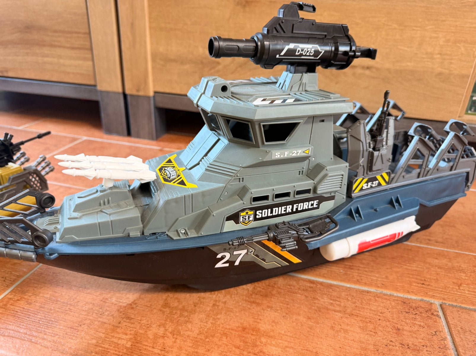 Soldier Force XXL Leger Speelset-Vliegtuig,Tank&Oorlogsschip, Ophalen, Zo goed als nieuw