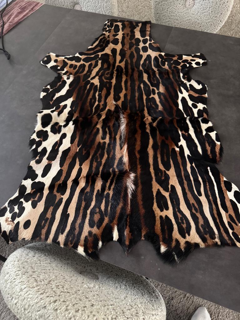 Dierenhuid, Minder dan 50 cm, 50 tot 100 cm, Bruin, Verzenden