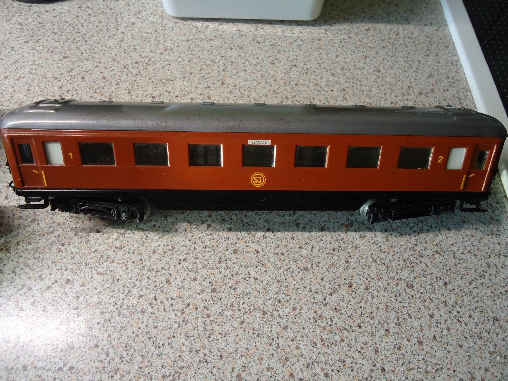 Marklin 346 cq 4020 zweedse wagon jaren 50, Hobby en Vrije tijd, Modeltreinen | H0, Ophalen, Wisselstroom, Gebruikt, Wagon