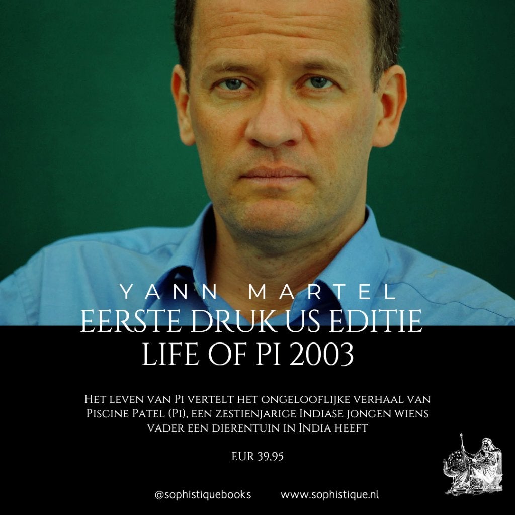 Eerste druk US Editie | Life of Pi Yann Martel 2003, Boeken, Ophalen of Verzenden, Zo goed als nieuw