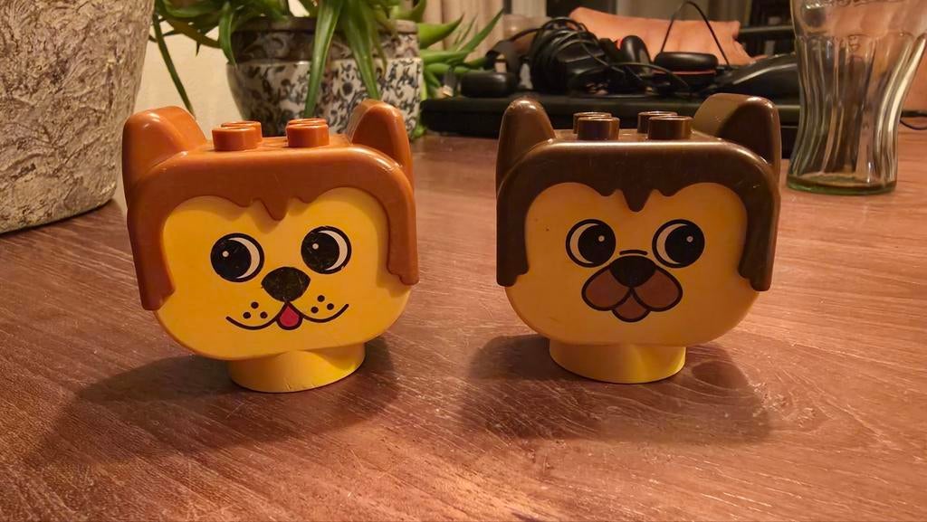 2 Duplo hondenkoppen in zeer goede staat, Ophalen of Verzenden, Zo goed als nieuw, Accessoire, Duplo