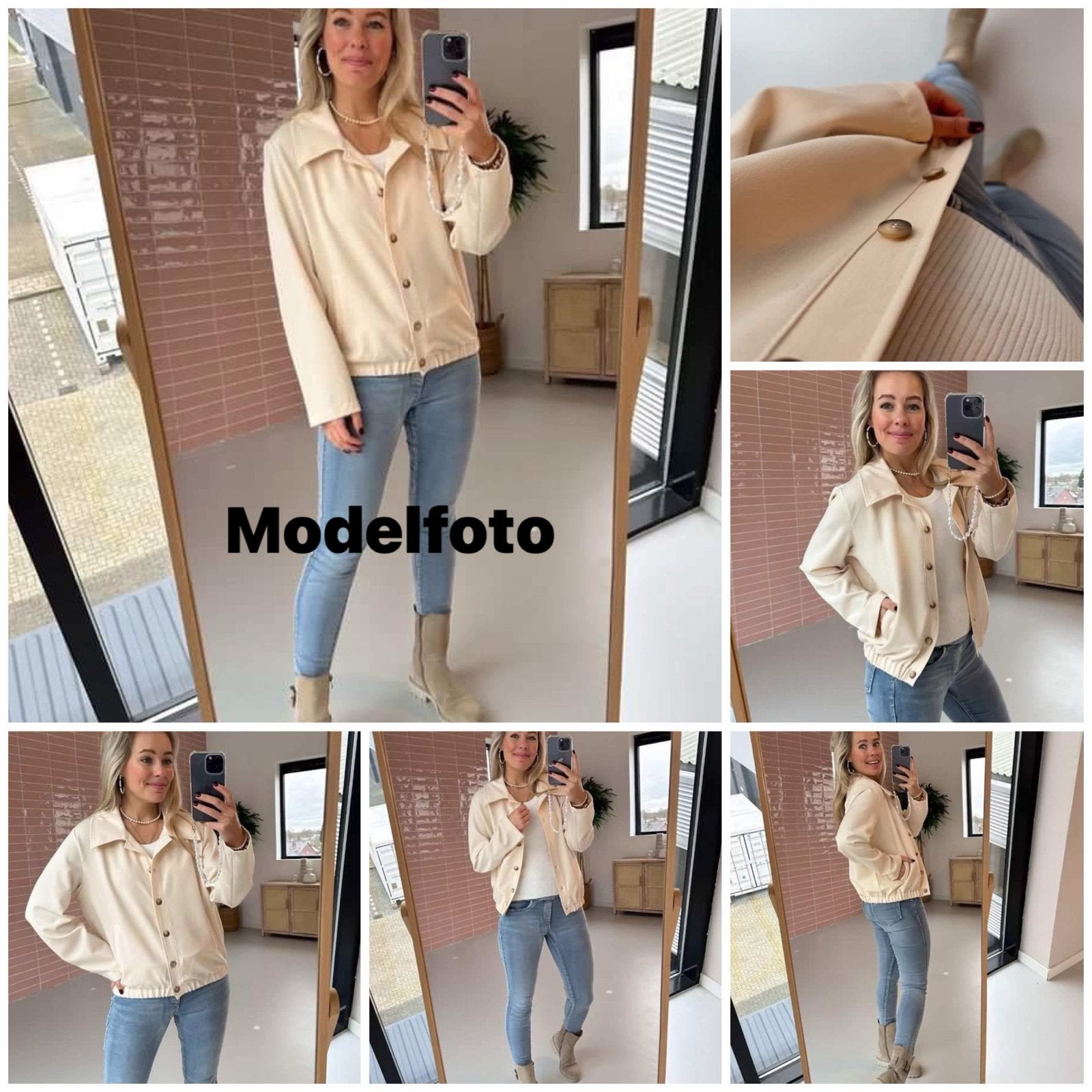 Nieuw beige jasje XL van Sweet Jewellery, Ophalen of Verzenden, Nieuw, Maat 42/44 (L), Beige
