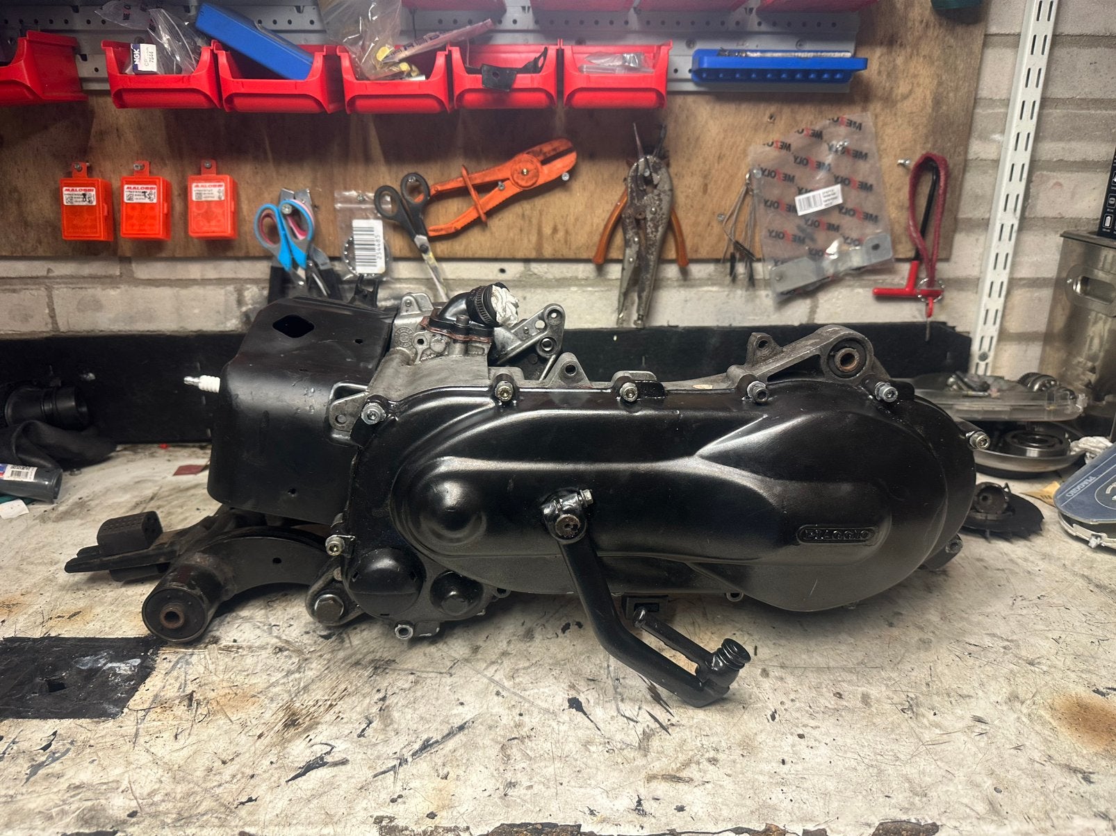 Piaggio Zip 70cc Blok, Ophalen of Verzenden, Zo goed als nieuw, Blok