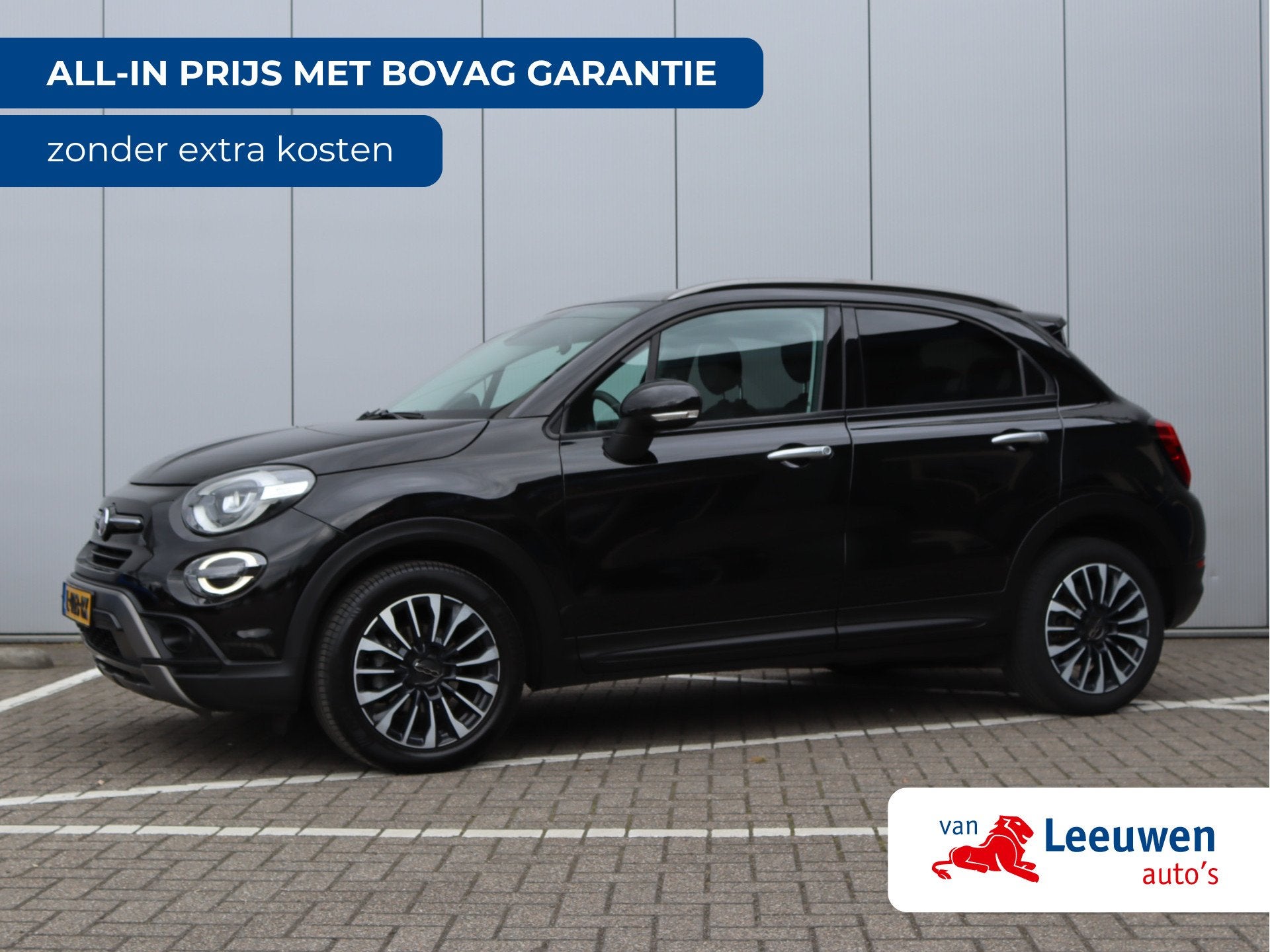 Fiat 500X 1.0 GSE Urban | Stoelverwarming | Navigatie | Came, Auto's, 12 maanden, Gebruikt, Zwart, Bedrijf