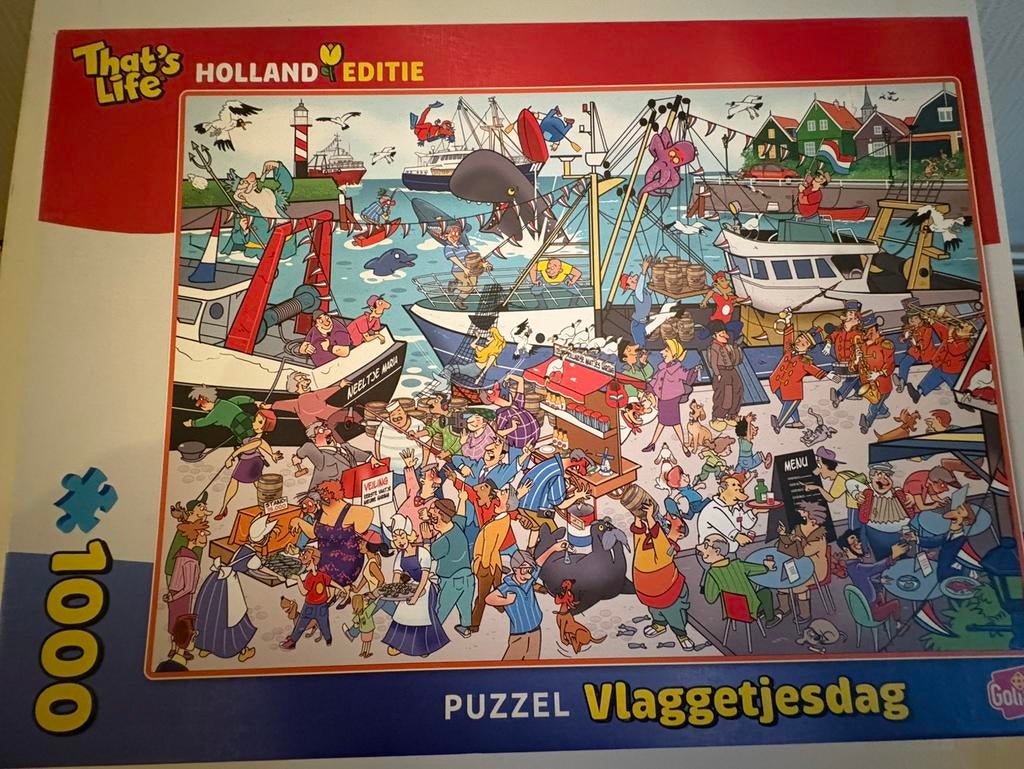 That’s life holland editie puzzels, Ophalen of Verzenden, 500 t/m 1500 stukjes, Zo goed als nieuw, Legpuzzel