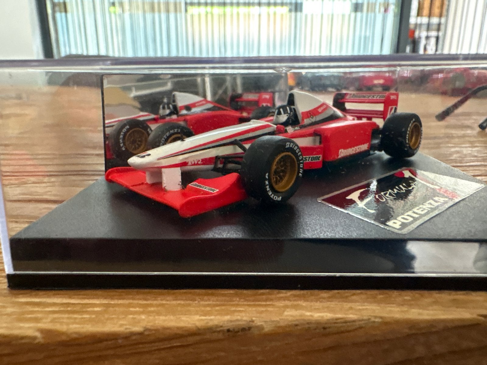 Damon Hill – Ligier JS41 Potenza RE711, Verzamelen, Ophalen of Verzenden, Zo goed als nieuw, Formule 1