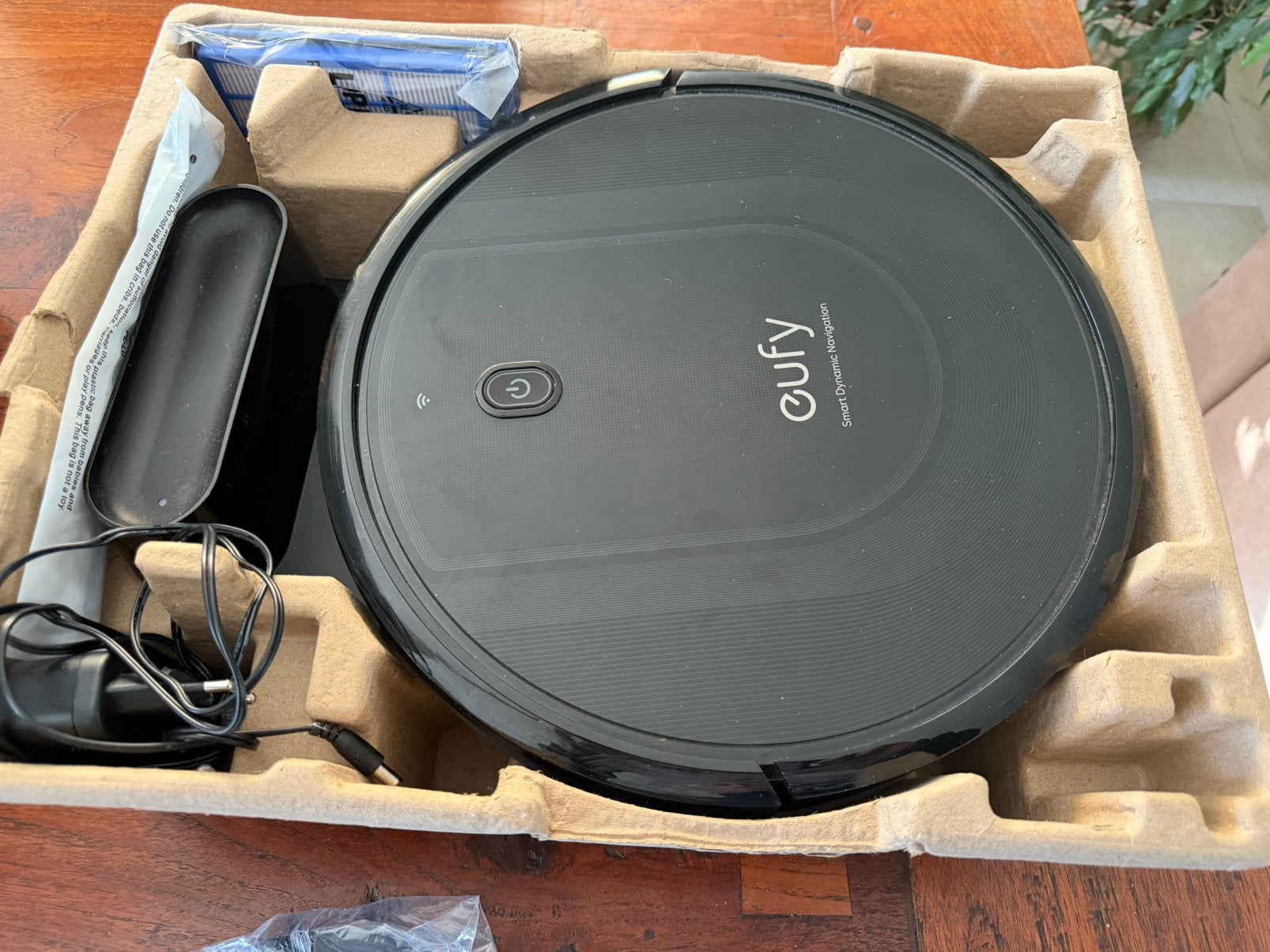 Eufy RoboVac G10 Hybrid Robotstofzuiger & Dweil - Incl Doos!, Ophalen of Verzenden, Zo goed als nieuw, Robotstofzuiger