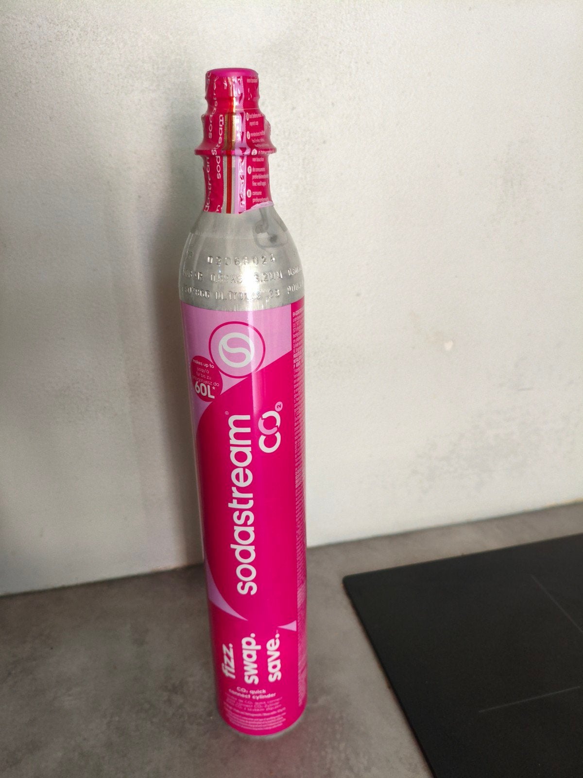 Nieuwe SodaStream roze cilinder (nog geseald), Ophalen, Nieuw