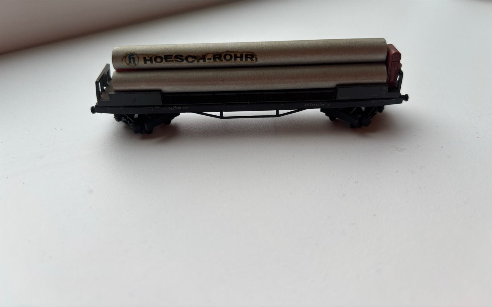 Arnold rapdio  N spoor Hoesch-Rohr wagon, Gebruikt, Gelijkstroom, Trix, Wagon