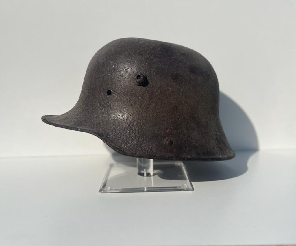 Duitse WO1 M16 helm, Ophalen of Verzenden, Duitsland, Helm of Baret