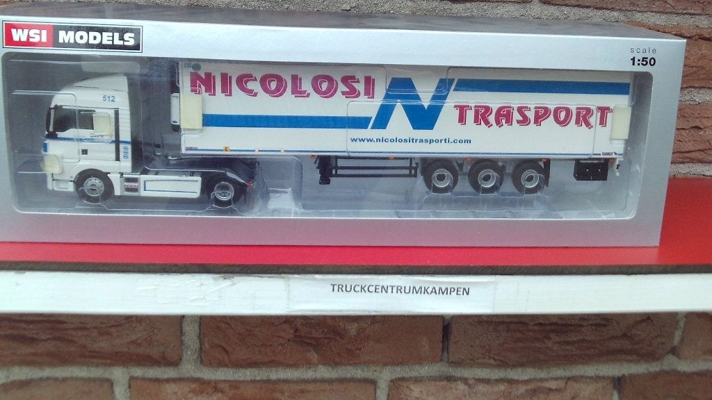 WSI  Man  TGX  XLX  van  Nicolas  Transporti  SRL., Ophalen of Verzenden, Nieuw, Bus of Vrachtwagen, Wsi