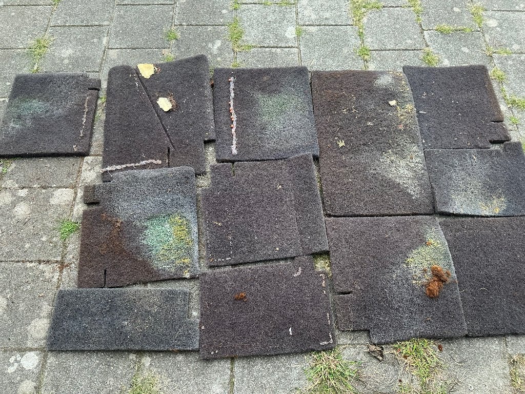 Circa 2.5 m2 Epi-Web voor achterwanden in terrarium, Ophalen of Verzenden, Gebruikt