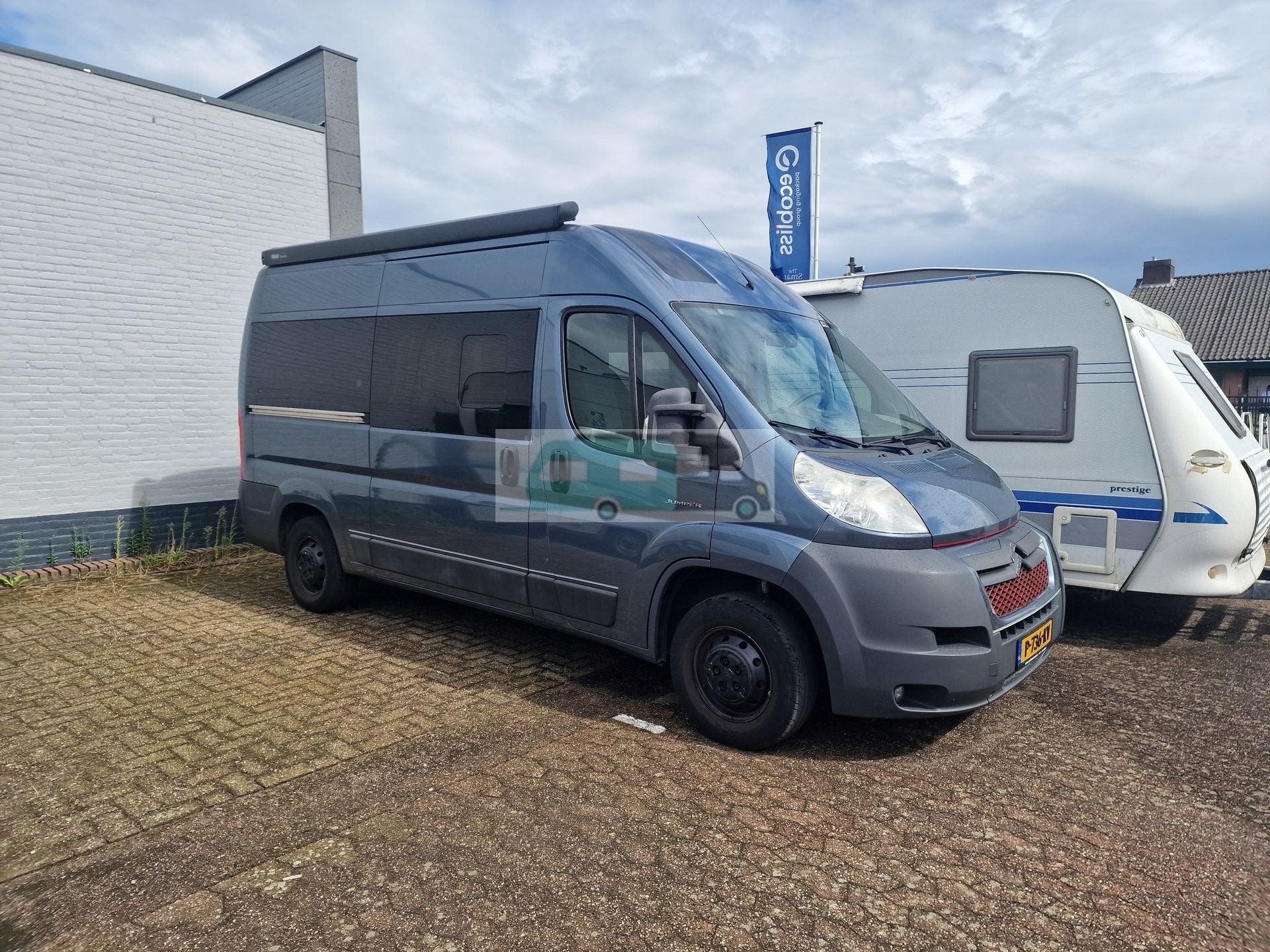 Citroën JUMPER buscamper (bj 2009), Caravans en Kamperen, Overige merken, Tot en met 2, Bedrijf, Diesel