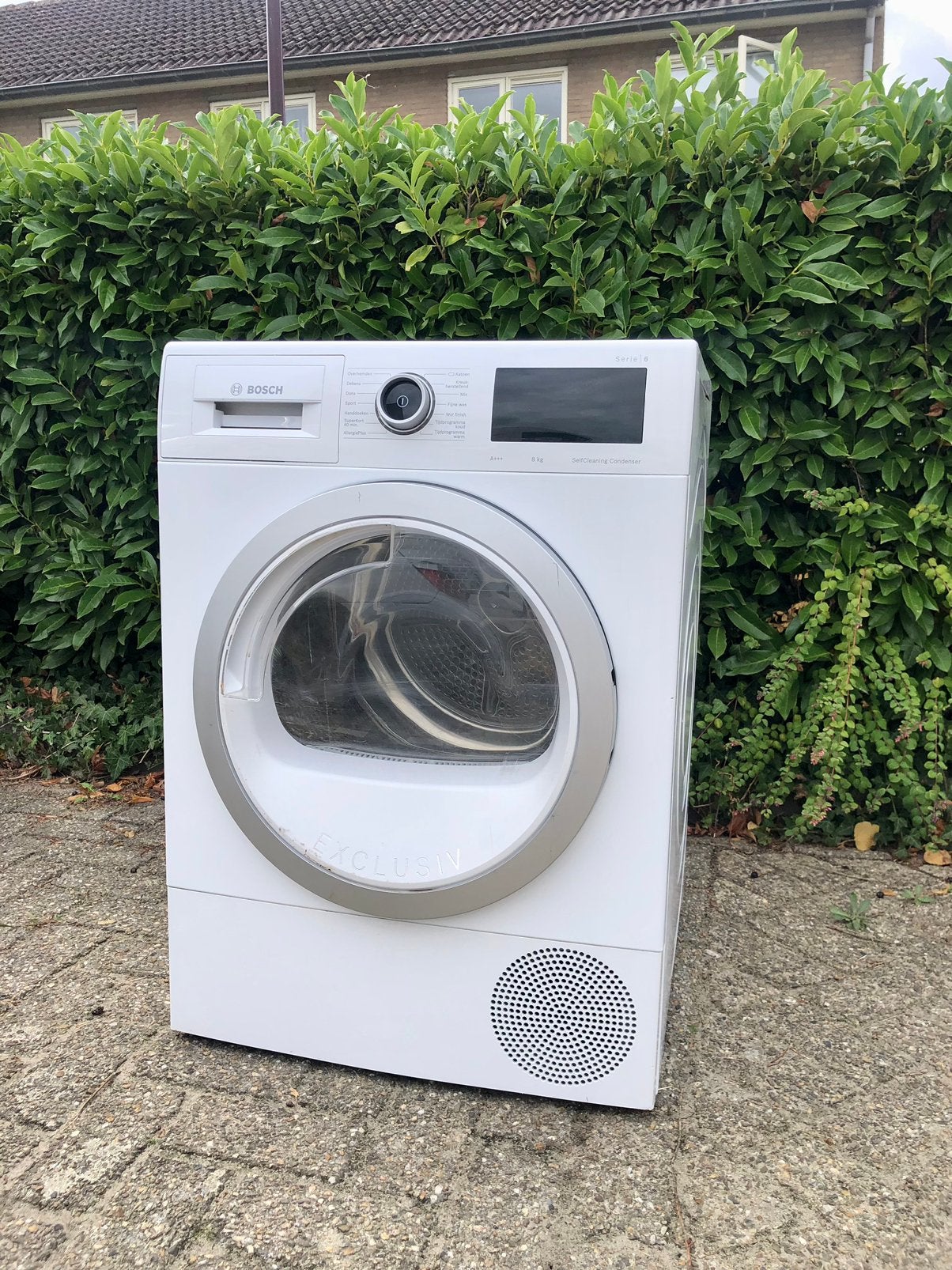Bosch Warmtepompdroger A+++ 8kg, Witgoed en Apparatuur, 6 tot 8 kg, Minder dan 85 cm, Ophalen of Verzenden, Zo goed als nieuw