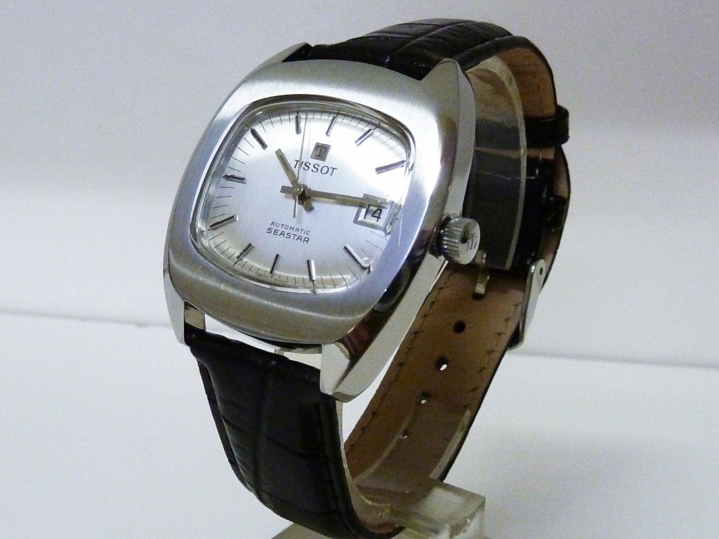Tissot Seastar Automatic Cal. 2481, Sieraden, Tassen en Uiterlijk, Horloges | Antiek, Staal, Met bandje, Tissot, Polshorloge
