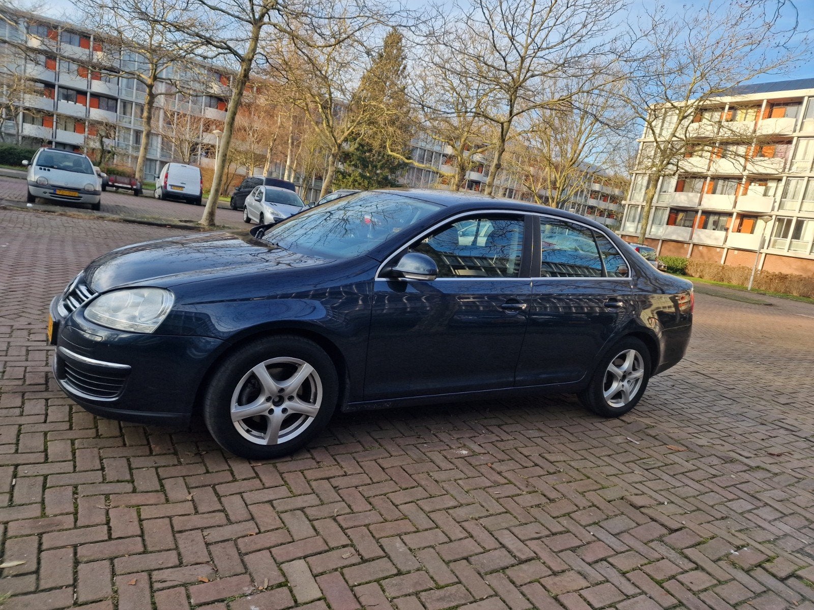 Volkswagen Jetta 1.4 TSI 90KW Dsg7 2008 Grijs, Auto's, 1304 kg, 4 cilinders, 122 pk, Origineel Nederlands