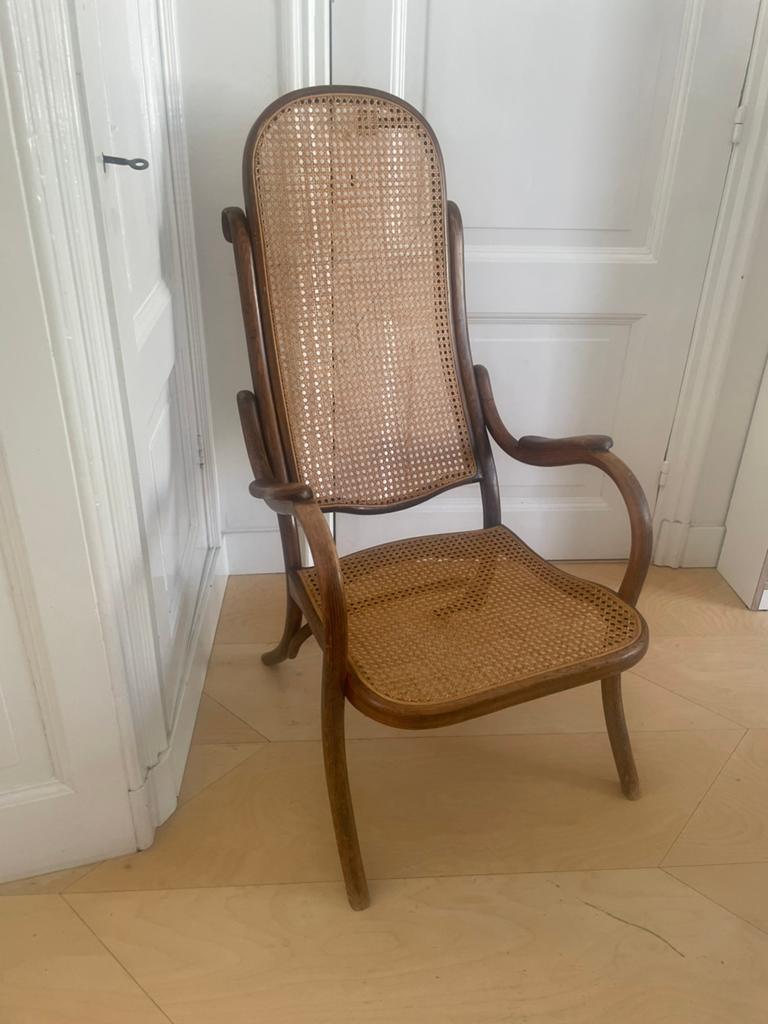 Originele Caminfauteuil van Thonet, Antiek en Kunst, Ophalen