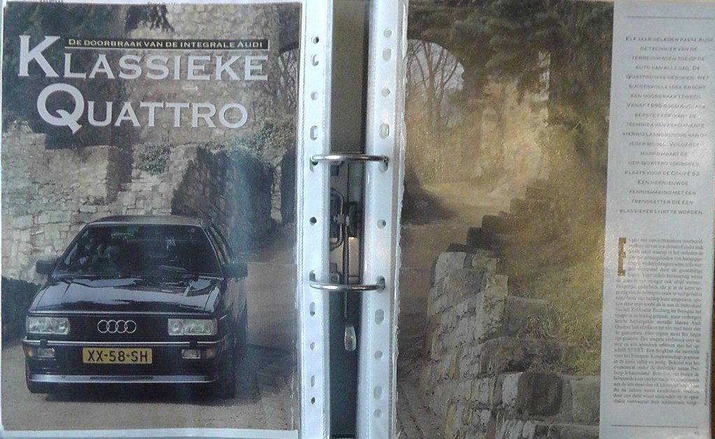 Audi Coupe B2 Quattro 20V ? eerst 12x autotest lezen, Boeken, Ophalen, Gelezen, Audi