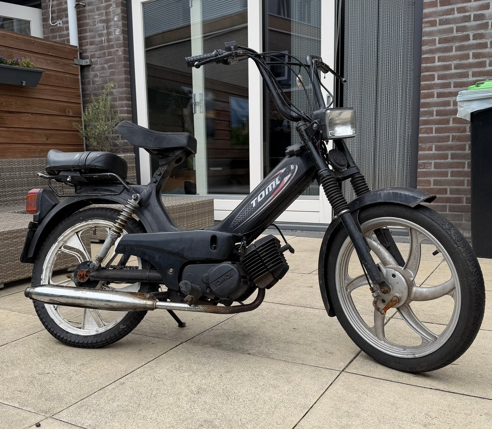 Tomos opknappertje, Fietsen en Brommers, Brommers | Tomos, Ophalen, Gebruikt, Overige modellen, Maximaal 25 km/u
