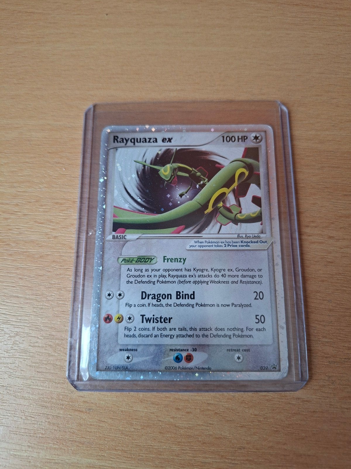 Rayquaza ex (NP39) - Nintendo Black Star Promo, Ophalen of Verzenden, Gebruikt, Losse kaart, Foil