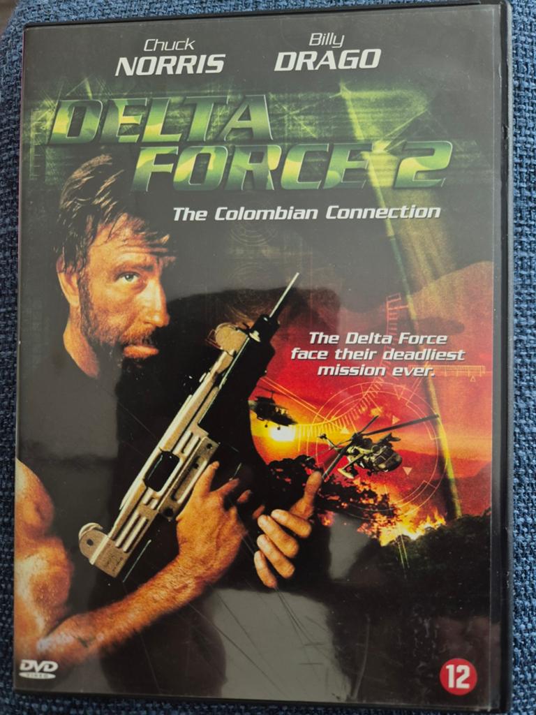 Delta Force 2: The Colombian Connection (DVD) - Chuck Norris, Vanaf 12 jaar, Ophalen of Verzenden, Zo goed als nieuw, Actiethriller