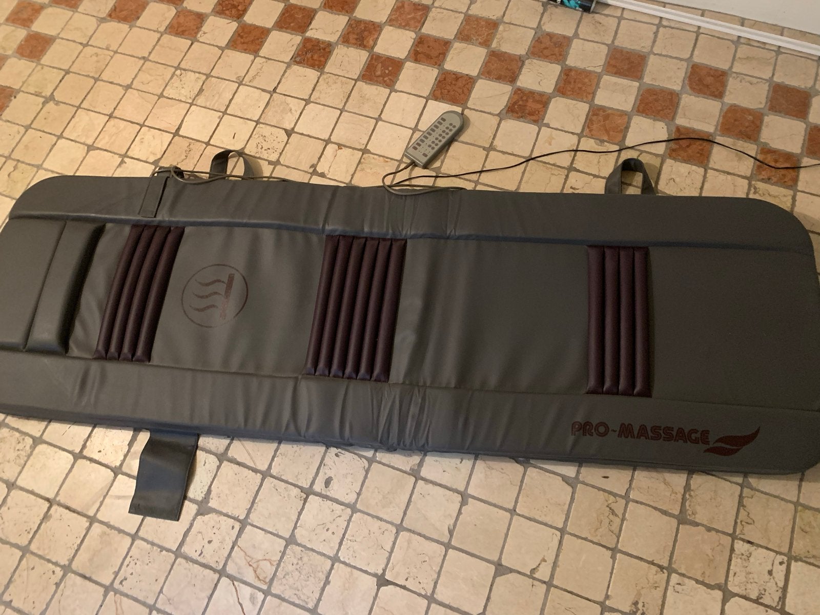 Massagematras met 6 zones en vibratie - Ontspanning thuis, Ophalen, Gebruikt, Massagestoel of Kussen
