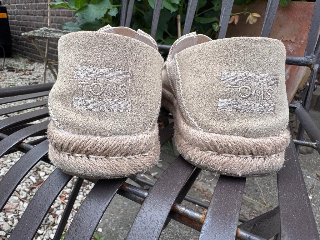 Heren Toms, Overige kleuren, Verzenden, Zo goed als nieuw, Espadrilles of Moccasins