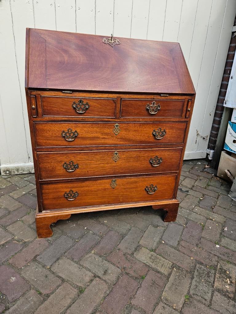 Engels victoriaans damesbureau, Ophalen