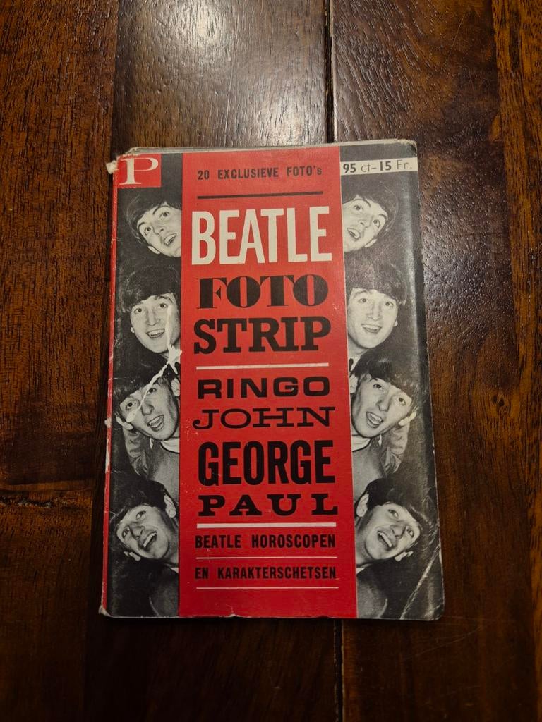 Beatle Foto Strip - Zeldzaam Beatles Boekje, Ophalen of Verzenden, Gelezen, Artiest, Onbekend