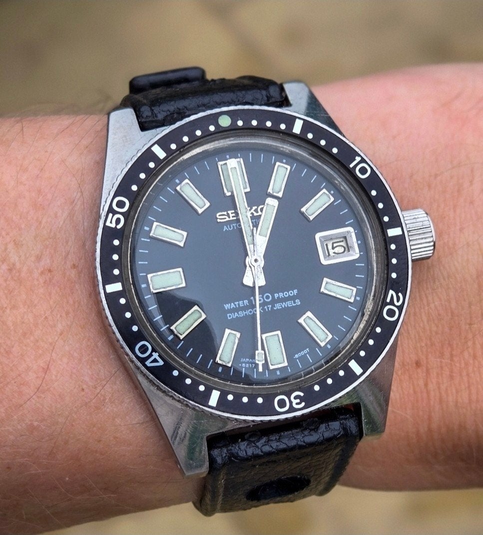 seiko 62 mas 6217-8001, Sieraden, Tassen en Uiterlijk, Horloges | Heren, Seiko, Gebruikt, Staal, Polshorloge