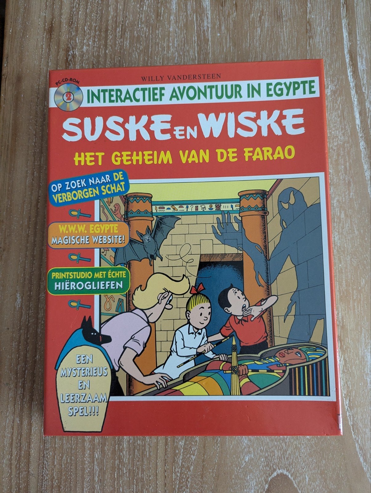 Computergame - Suske en Wiske en het geheim van de farao, Spelcomputers en Games, 1 speler, Ophalen of Verzenden, Gebruikt, Avontuur en Actie