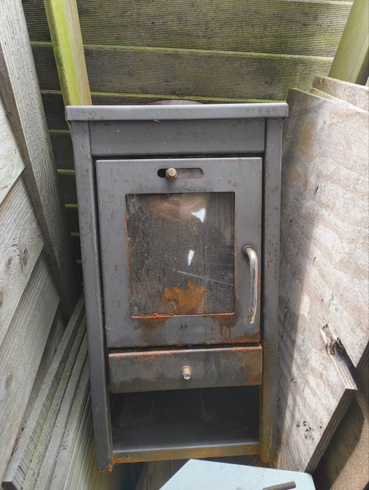 Houtkachel incl pijp, Tuin en Terras, Tuinhaarden, Ophalen, Gebruikt