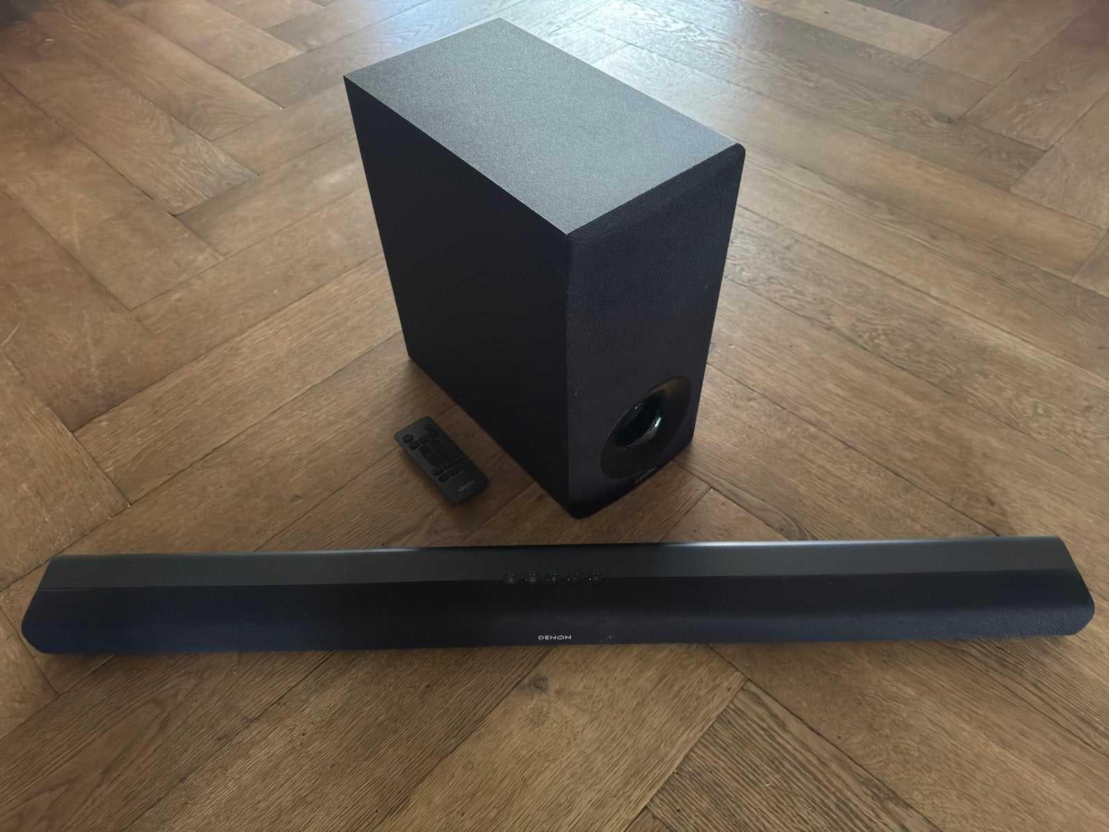 Denon DHT-S316 soundbar met subwoofer, Ophalen, Bluetooth, Zo goed als nieuw