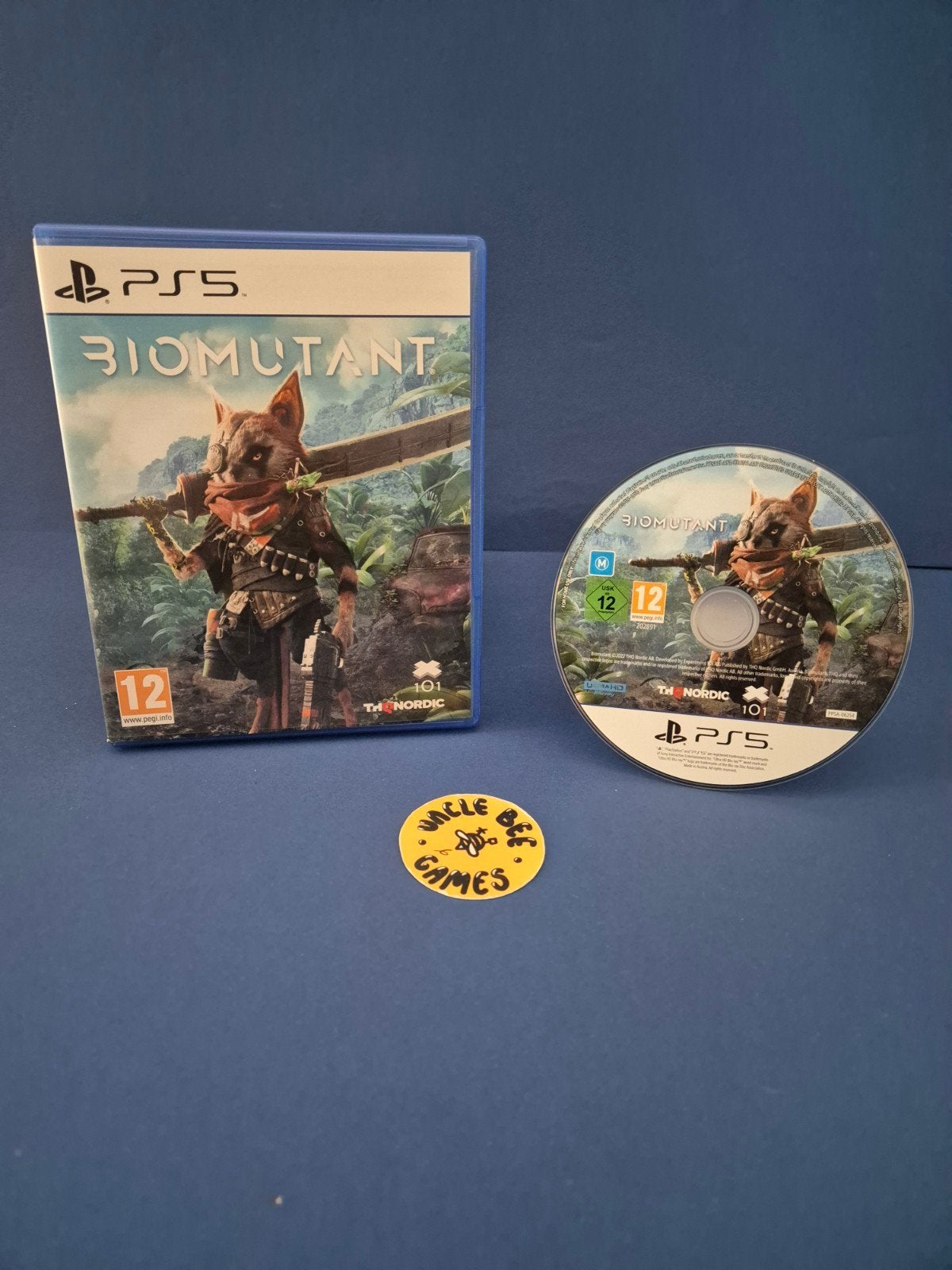 Biomutant, Embracer Group AB, Älvgatan 1, 652 25 Karlstad, Zweden, Verzenden, Info@thqnordic.com, 1 speler