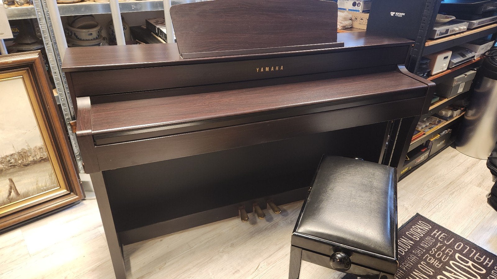 Yamaha Clavinova CLP-645 Digitale Piano, Ophalen, Gebruikt, Zwart, Digitaal
