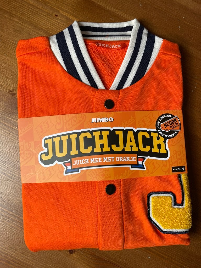 Jumbo Juichjack Nieuw Maat S / M, Jumbo, Maat 48/50 (M), Nieuw, Oranje