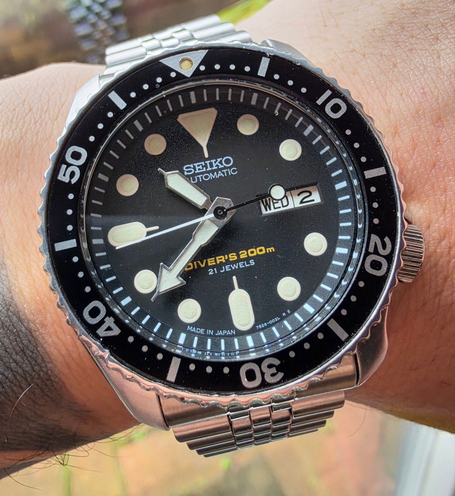 Seiko SKX007J Japan Automatisch Duikhorloge, Ophalen of Verzenden
