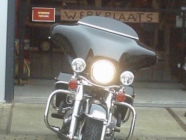 Harley Davidson Batwing Scherm 4,5 inch / 11 cm, Ophalen of Verzenden, Gebruikt