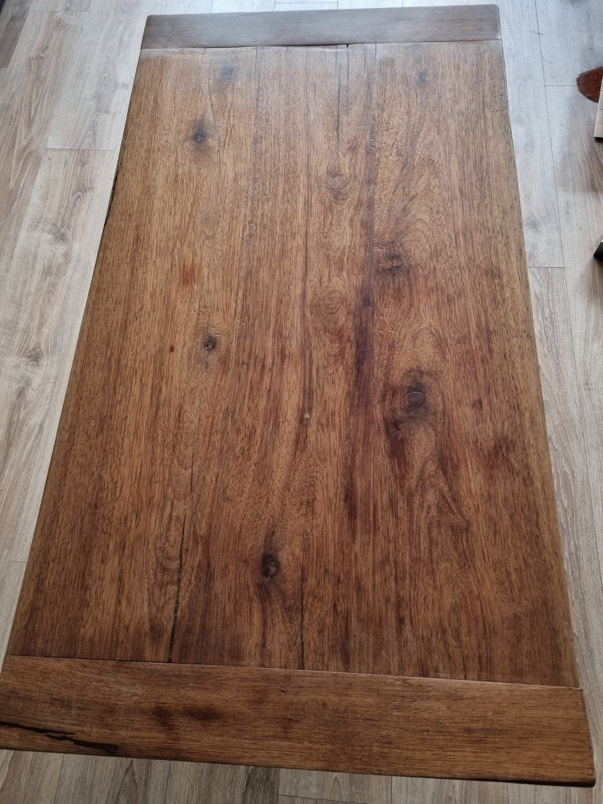 Hardhouten tafelblad t.e.a.b, Huis en Inrichting, Ophalen, 100 tot 150 cm, 50 tot 100 cm, Minder dan 50 cm
