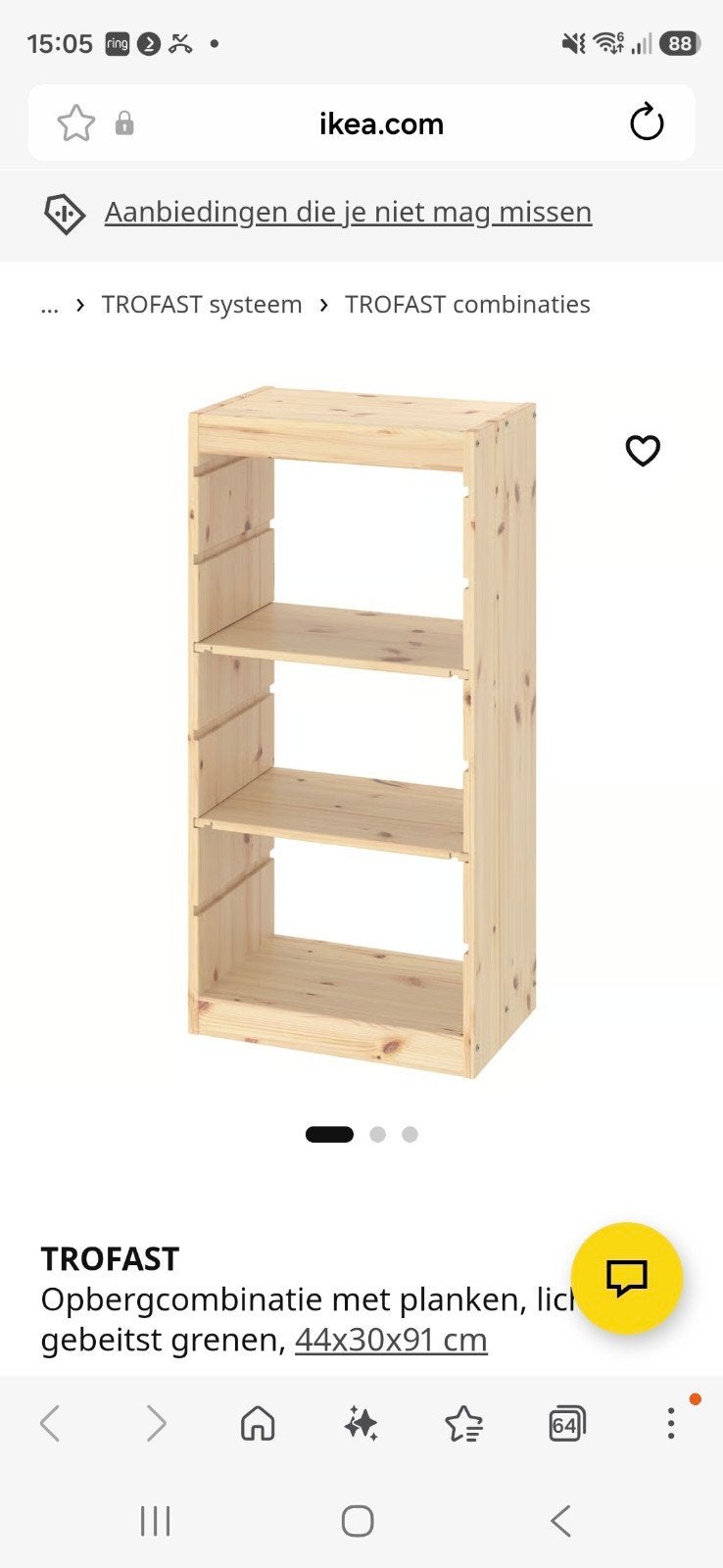 Ikea Trofast Kast, Ophalen, Zo goed als nieuw