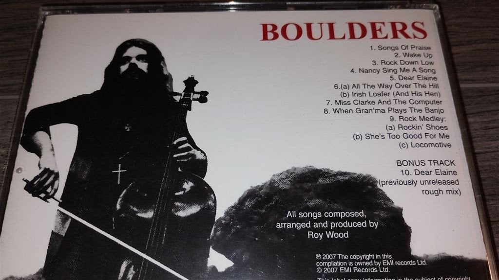 Roy Wood ‎- Boulders, Ophalen of Verzenden, Zo goed als nieuw, Poprock