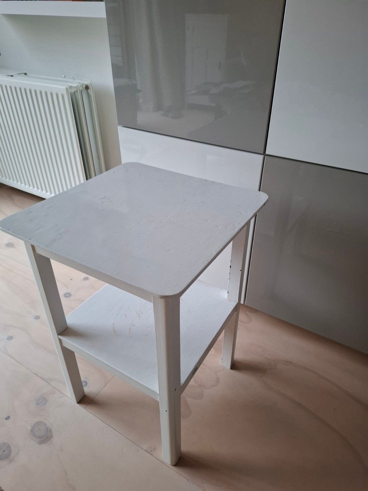 Tafeltje, Huis en Inrichting, Ophalen, Minder dan 55 cm, Gebruikt, Vierkant