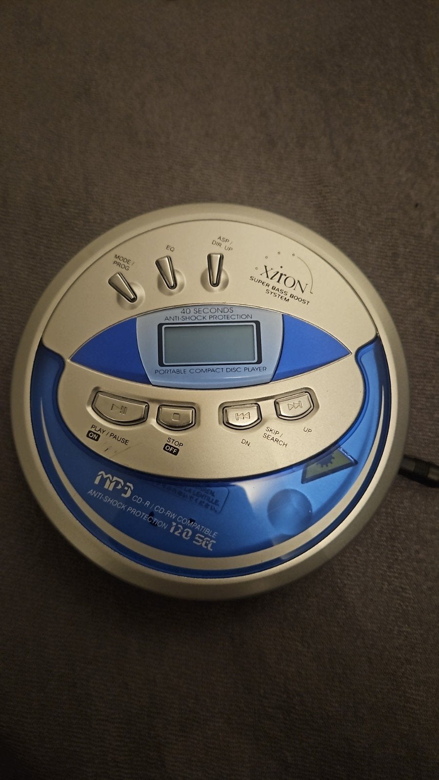 Oude discman Xiron (defect), Ophalen of Verzenden