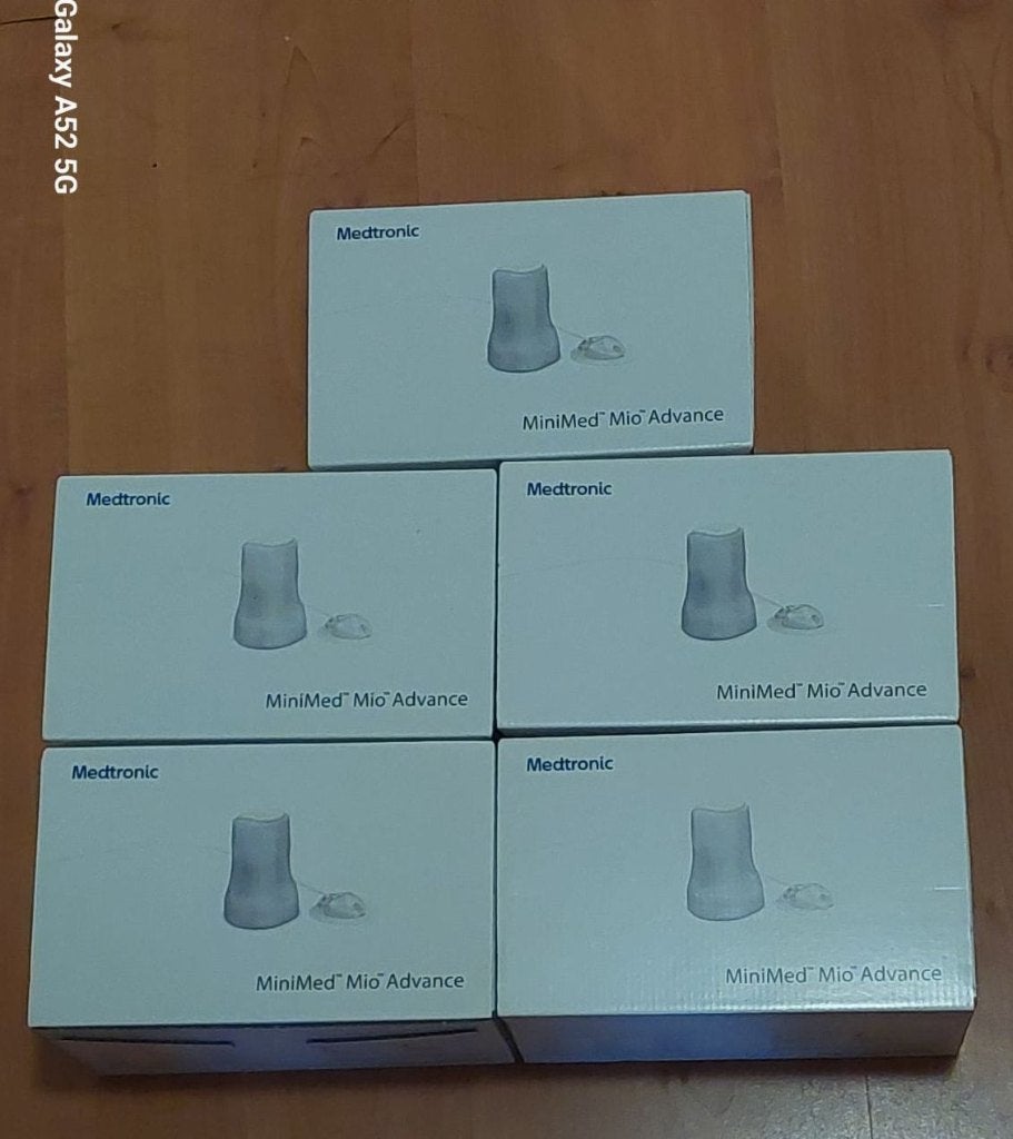 Medtronic MiniMed Mio Advance – 5 gesealde dozen / 50 stuks, Ophalen of Verzenden, Nieuw