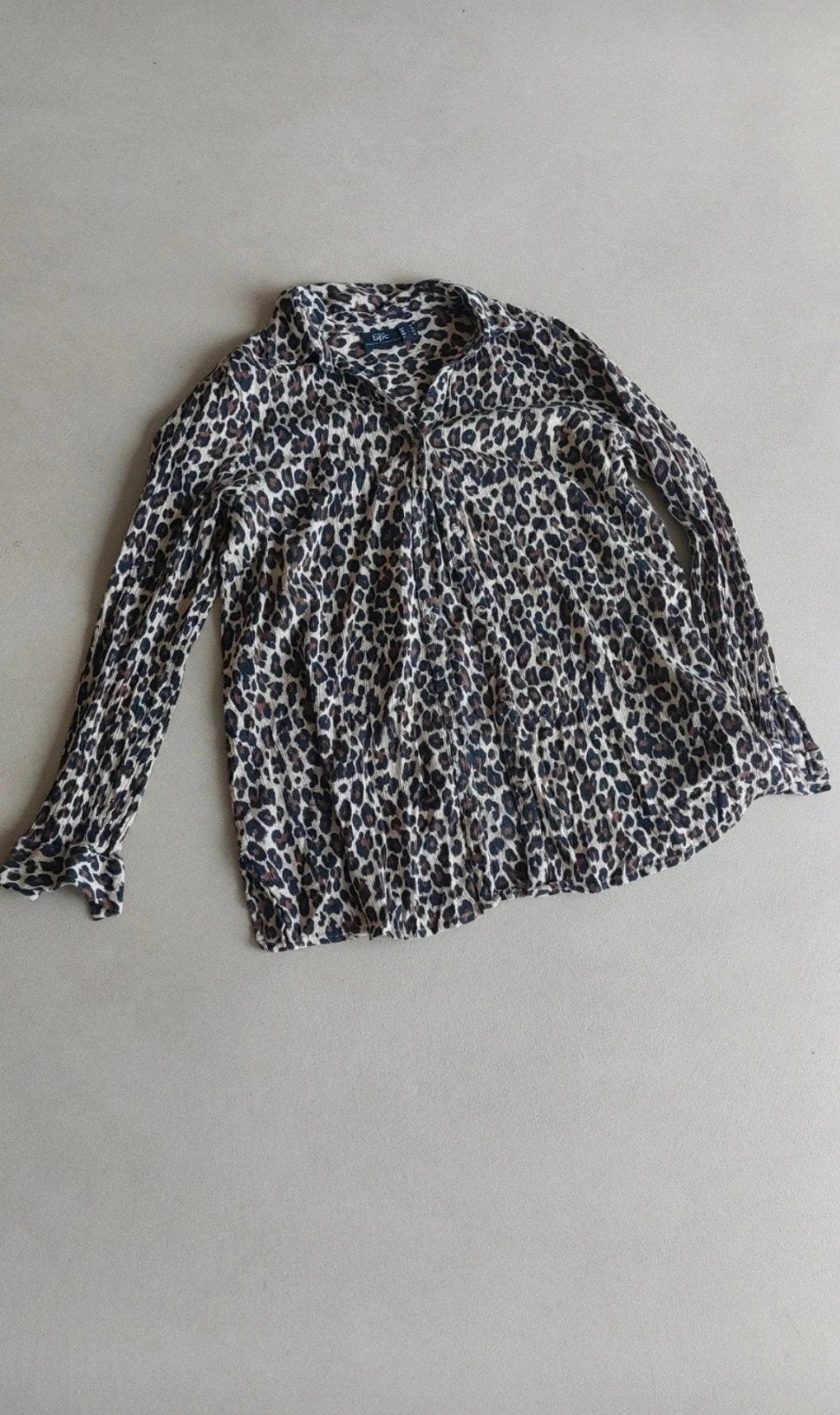Bonprix Mama Leopard Print Blouse Maat 42/44 (L), Ophalen, Zo goed als nieuw, Maat 42/44 (L), Broek of Spijkerbroek
