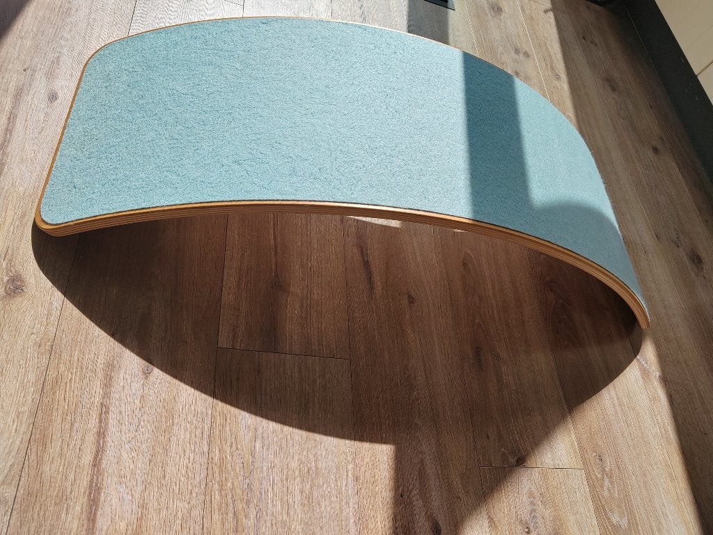 Wobbel xl blauw vilt, Ophalen, Gebruikt